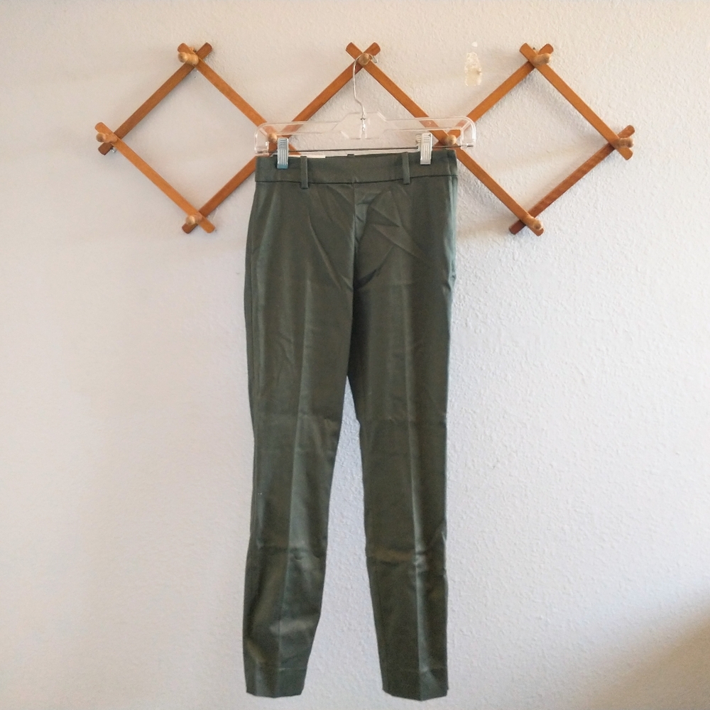 H&M Olive Green Super Stretch Slacks